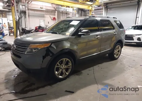 2014 Ford Explorer Limited from USA, damaged, VIN 1FM5K8F88EGB28282